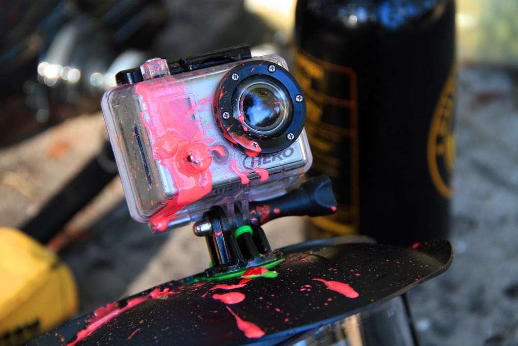 Surfing board mounts (for cameras)